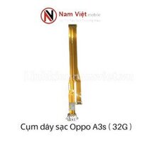 Cụm dây sạc Oppo A3s ( 32G ) Realme 2 Zin