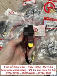 Cùm Đề Start Xe Wave Thái 110 - Wave Alpha - Wave ZX Hàng Chính Hãng Honda Indo