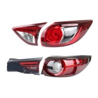 Cụm đèn hậu xe Mazda CX5 từ 2013-2021 kèm dây giắc và bóng đèn, lắp đặt như zin