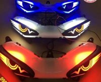 Cụm đèn Led Audi Moto Air gắn xe Exciter 150