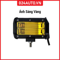 Cụm đèn Led trợ sáng ô tô, 24 bóng Led siêu sáng 2 hàng dài 15cm  9-32V chất lượng tốt