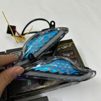 Cụm đèn xi nhan tổ ong dành cho wave 50-100-110cc đầy đủ màu BH 1 Năm