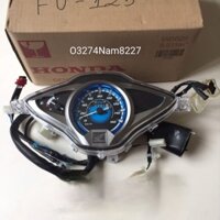 Cụm đồng hồ công tơ mét xe FUTURE Mập 2012-2018 nền xanh zin