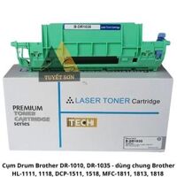 Cụm Drum Brother DR-1010 DR-1035 HL-1111 DCP-1511 MFC-1811 TECH 10k                         &nbsp(&nbspBrother HL-1201 1211 DCP-1601 1616 MFC-1901 1916&nbsp)