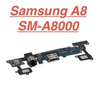 Cụm mạch sạc SAMSUNG A8 A8000 kèm micro jack tai nghe charger port usb bo main mainboard cổng chân sạc thay thế