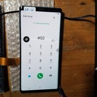 Cụm màn hình liền khung Samsung Note 9 bị lỗi vỡ đốm sọc, hiển thị và cảm ứng còn tốt dùng để test main