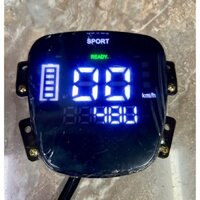 Cụm mặt đồng hồ Cap A hiển thị tốc độ, báo pin, đèn pha, xi nhan, chuyên dùng cho các dòng xe Cap A, Pega, Nijia...