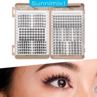 Cụm mi Cụm mi riêng lẻ Lông mi hỗn hợp thoải mái Nhẹ Dễ đeo mi mắt giả để chụp ảnh hẹn hò