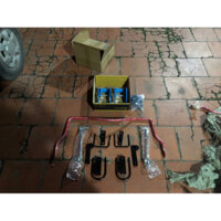 Cùm nhíp giảm sóc, thanh giằng cân bằng xe hơi