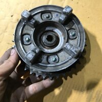 Cụm nhông kèm củ chống giảm giật, hàng cũ zin tháo xe sirius 110