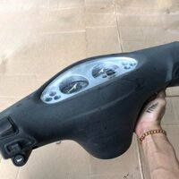 Cụm nhựa đầu kèm đồng hồ zin, hàng cũ zin tháo xe piaggio Fly xăng cơ