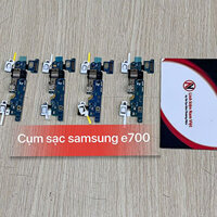 Cụm sạc + Home back Samsung E7 / E700F