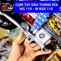 Cụm tay dầu thắng đĩa cho WS110, RSX, WAVE BLADE và nhiều dòng xe khác cùng cỡ. Cùm bơm dầu tay thắng trên Taiwan