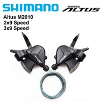 Cụm Tay Đề Xe Đạp Thương Hiệu Shimano Altus SL-M2010 3x9 Speed Hàng Chính Hãng