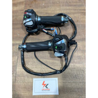 Cụm tay ga kèm công tắc đời mới xe điện Xmen Zomer- hàng zin chất độ xe ( giá 1 đôi )