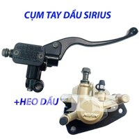 Cùm Tay Thắng Đĩa Và Heo Dầu Nissin Gắn Xe Sirius110 Sirius RC Chất Lượng Cao MTS