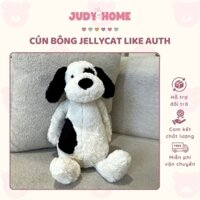 Cún bông, chó bông Puppy Jellycatt nhút nhát, thú nhồi bông lông mềm mịn size 40cm, Thú Bông Judyhome