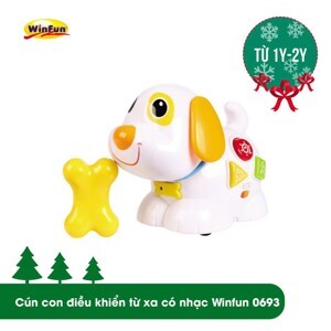 Cún con điều khiển từ xa có nhạc Winfun 0693
