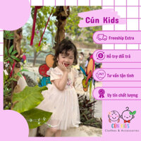 [Cun Kids] Váy elsa voan hồng cho bé
