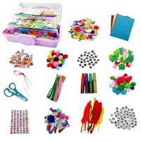 Cung Cấp DIY Craft Set Với Pipe Cleaner Craft Box Đồ Chơi Gia Đình Cho Trẻ Mẫu Giáo