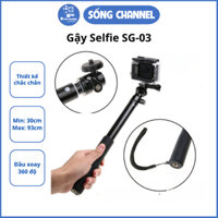 [CỨNG CÁP] Gậy Selfie Cho Camera Hành Động - Gopro - Điện Thoại SG-03