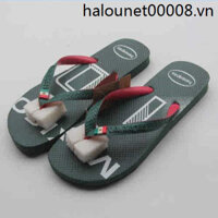 Cung cấp Ngoại Thương Xuất Khẩu Khác Cao Su PE Chống Trơn Trượt Nam Flip-flop Đi Biển Siêu Lớn