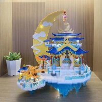 Cung Điện Quảnghan Tương Thích Lego Khối Xây Dựng Người Lớn Độ Khó Cao Bé Trai Bé Gái Lắp Ráp Đồ Chơi Mô Hình Xây Dựng Quà Tặng Sinh Nhật