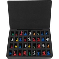 Cứng Hộp Mô Hình Nhân Vật 36 Ngăn Bằng Xốp eva Có Thể Mang Theo 40k dnd &amp; Ốp Điện Thoại Thiết Kế Đơn Giản Thời Trang Cho I6Rggy