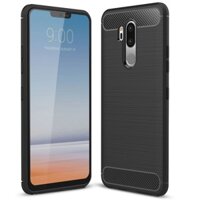 Cùng ngày Vận Chuyển Cho LG G7 ThinQ Kết Cấu Chải Sợi Carbon Chống Sốc TPU Ốp Lưng Bảo Vệ