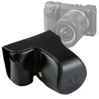 Cùng ngày Vận Chuyển Máy Ảnh Toàn Thân Túi Da PU Có Dây Đeo Cho Sony NEX 7 / F3
