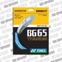 Cước căng vợt cầu lông Yonex Bg65 Titanium - Chính hãng