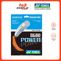 Cước Căng Vợt Cầu Lông Yonex BG80 Power (Nâu/Trắng) - Hàng Chính Hãng
