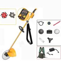 cước cắt cỏ Điện không chổi than máy cắt cỏ sạc nông nghiệp đa năng ba lô làm cỏ hiện vật màn hình hiển thị kỹ thuật số máy cắt cỏ gia đình máy cắt cỏ pin máy cắt cỏ cũ Máy cắt cỏ