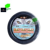 Cước cắt cỏ gai dài 60m, phi 3.0mm phạt cực sắc, ngọt cỏ- Cước Cắt Cỏ Vuông Gai Đen - Cước Cắt Đập Cỏ Xịn