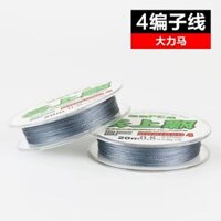 cuoc cau ca daiwa Bay trên mây 4 dây bện cá ngựa mạnh mẽ dài 20 mét Dây phụ siêu kéo câu cá công suất cao 50 mét Dây bện PE cước câu cá dmv cước làm thẻo câu cá