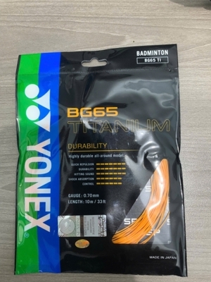 Cước cầu lông BG-65 Titanium yonex