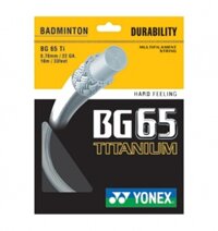 CƯỚC CẦU LÔNG YONEX BG65 TITANIUM