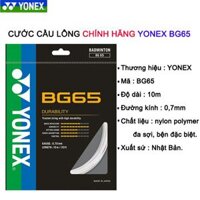 Cước cầu lông YONEX BG65 DURABILITY chính hãng