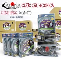 Cước Câu OKAMOTO 4 Con Cá Cơm Chính Hãng