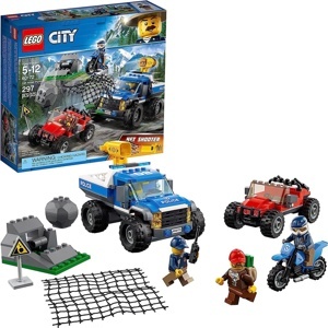 Cuộc truy đuổi vượt địa hình Lego City 60172 (297 chi tiết)