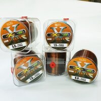 cước X strong 500m chất lượng tốt dùng làm trục hoặc thẻo, sợi cước bóng mịn, dài và bền. tải cá lớn