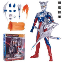 Cuối cùng Cello Ultraman khớp siêu di chuyển vàng vô hạn tỏa sáng mô hình bàn tay đồ chơi trẻ em Cello