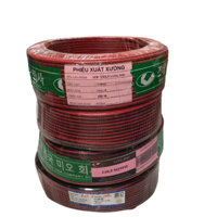 Cuộn 100 mét dây điện đôi 0.3mm, 0.5mm lõi dây đồng xịn nhiều sợi