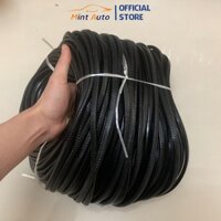 Cuộn 100 mét gioăng cao su chữ U nẹp viền cửa cách âm chống ồn ô tô lõi thép chắc chắn