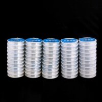 Cuộn 100m dây cước thun trong suốt co giãn đan vòng tay