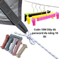 Cuộn 10m dây dù Paracord đa năng 10 lõi