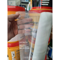 Cuộn 1x30m Lưới thủy tinh 2x2 sợi mềm. Gia cố chống thấm, sợi dai chắc không bị xô sợi. Lưới 2x2, tỉ trọng 80g/m²