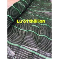 Cuộn 20 mét Lưới che nắng thái lan đen, xanh khổ 2m che 70% nắng