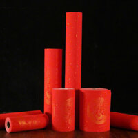 Cuộn 20m giấy đỏ Long Phượng chuyên dụng viết thư pháp , câu đối Tết