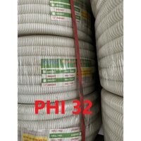 Cuộn 25 mét Ống ruột gà phi 32 mm, ống đàn hồi luồn dây điện chính hãng MPE